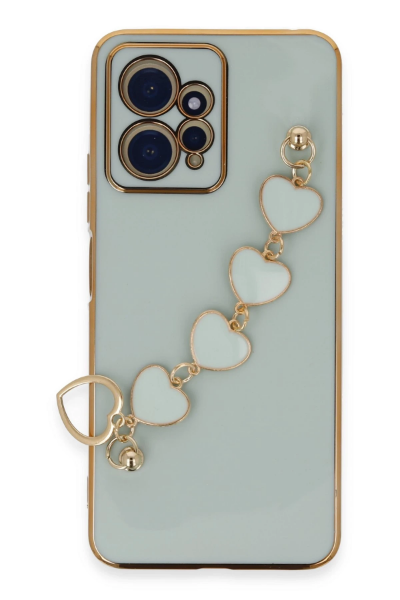 Newface Xiaomi Redmi Note 12 4G Kılıf Esila Silikon - Su Yeşili resmi