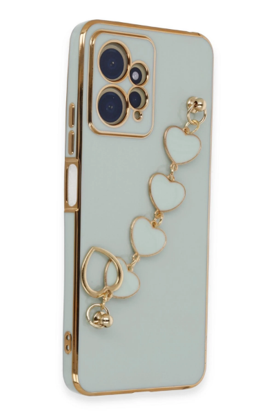 Newface Xiaomi Redmi Note 12 4G Kılıf Esila Silikon - Su Yeşili resmi