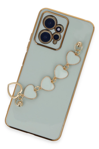 Newface Xiaomi Redmi Note 12 4G Kılıf Esila Silikon - Su Yeşili resmi