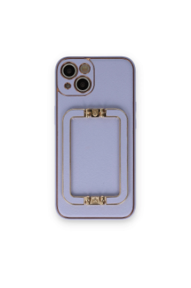 Newface iPhone 14 Kılıf Coco Elit Kapak - Lila resmi