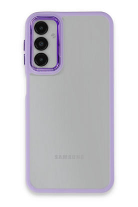 Newface Samsung Galaxy A24 4G Kılıf Dora Kapak - Lila resmi