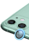 Newface iPhone 11 Raze Metal Kamera Lens - Mavi resmi