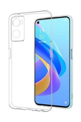 Newface Oppo A96 Kılıf Lüx Şeffaf Silikon resmi