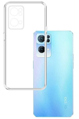 Newface Oppo Reno 7 Lite Kılıf Lüx Şeffaf Silikon resmi