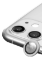 Newface iPhone 12 Mini Raze Metal Kamera Lens - Gümüş resmi