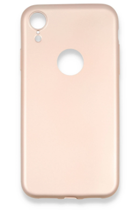 Newface iPhone XR Kılıf First Silikon - Rose Gold resmi