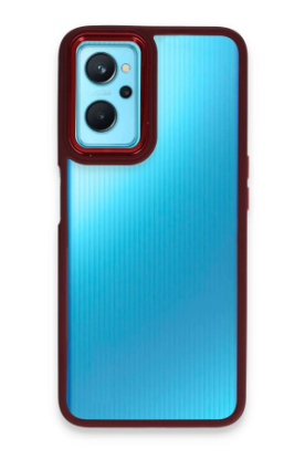 Newface Realme 9i 4G Kılıf Dora Kapak - Kırmızı resmi