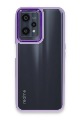 Newface Realme 9 Pro 5G Kılıf Dora Kapak - Lila resmi