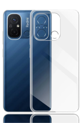 Newface Xiaomi Redmi 12C Kılıf Lüx Şeffaf Silikon resmi