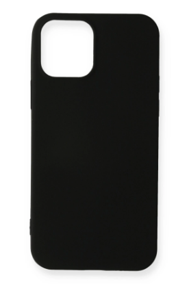 Newface iPhone 12 Mini Kılıf First Silikon - Siyah resmi