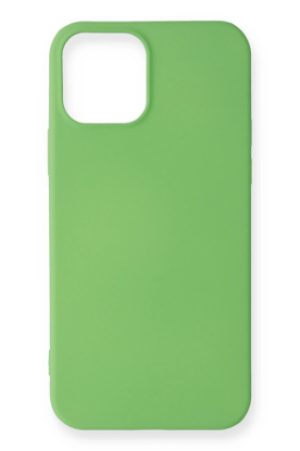 Newface iPhone 12 Mini Kılıf First Silikon - Yeşil resmi