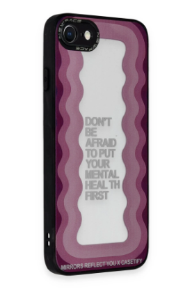 Newface iPhone 7 Kılıf Mirror Desenli Kapak - Mirror - 11 resmi