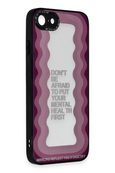 Newface iPhone 7 Kılıf Mirror Desenli Kapak - Mirror - 11 resmi