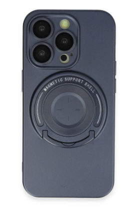 Newface iPhone 14 Pro Kılıf Lukka Magneticsafe Kapak - Lacivert resmi