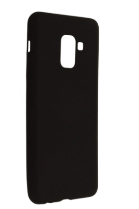 Newface Samsung Galaxy A8 2018 Kılıf First Silikon - Siyah resmi