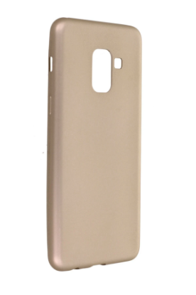 Newface Samsung Galaxy A8 2018 Kılıf First Silikon - Gold resmi