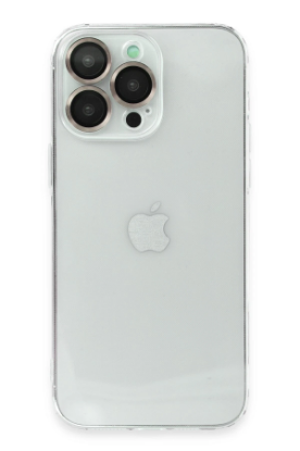 Newface iPhone 13 Pro Kılıf Luko Lens Silikon - Gold resmi