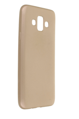 Newface Samsung Galaxy J7 Duo Kılıf First Silikon - Gold resmi