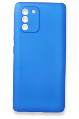 Newface Samsung Galaxy A91 / S10 Lite Kılıf First Silikon - Mavi resmi