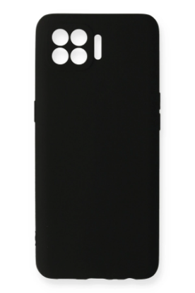 Newface Oppo Reno 4 Lite Kılıf First Silikon - Siyah resmi