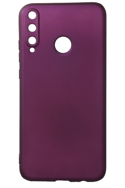 Newface Huawei P40 Lite E Kılıf First Silikon - Mürdüm resmi