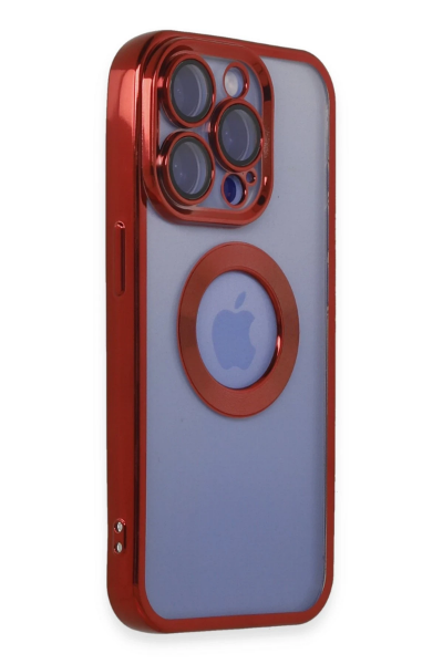 Newface iPhone 15 Pro Max Kılıf Slot Silikon - Kırmızı resmi