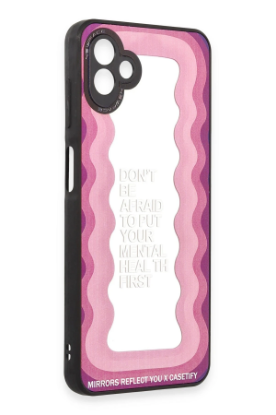 Newface Samsung Galaxy A04 Kılıf Mirror Desenli Kapak - Mirror - 11 resmi