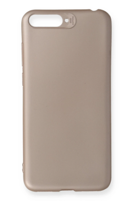 Newface Huawei Honor 7A Kılıf First Silikon - Rose Gold resmi