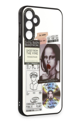 Newface Samsung Galaxy A14 4G Kılıf Mirror Desenli Kapak - Mirror - 2 resmi