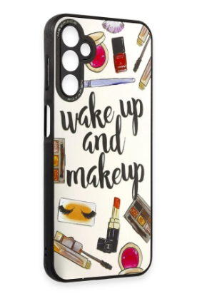 Newface Samsung Galaxy A14 4G Kılıf Mirror Desenli Kapak - Mirror - 3 resmi