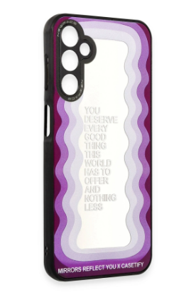 Newface Samsung Galaxy A14 4G Kılıf Mirror Desenli Kapak - Mirror - 5 resmi