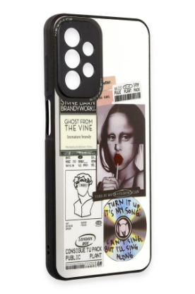 Newface Samsung Galaxy A23 4G Kılıf Mirror Desenli Kapak - Mirror - 2 resmi