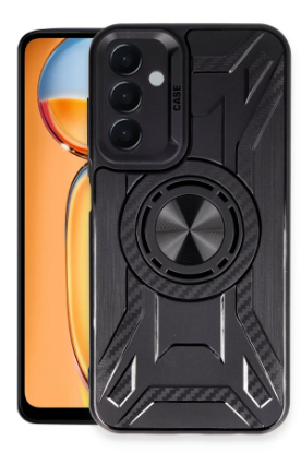 Newface Samsung Galaxy A25 5G Kılıf Lincoln Silikon - Siyah resmi