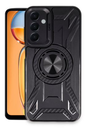 Newface Samsung Galaxy A55 5G Kılıf Lincoln Silikon - Siyah resmi