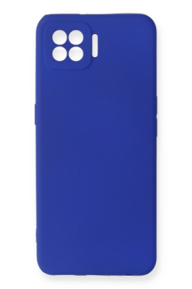 Newface Oppo A73 Kılıf First Silikon - Mavi resmi