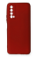 Newface Huawei P Smart 2021 Kılıf First Silikon - Bordo resmi