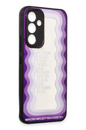 Newface Samsung Galaxy A34 5G Kılıf Mirror Desenli Kapak - Mirror - 5 resmi