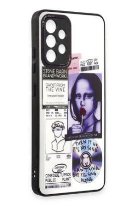 Newface Samsung Galaxy A52 Kılıf Mirror Desenli Kapak - Mirror - 2 resmi