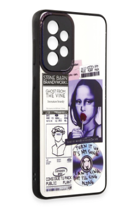 Newface Samsung Galaxy A53 5G Kılıf Mirror Desenli Kapak - Mirror - 2 resmi