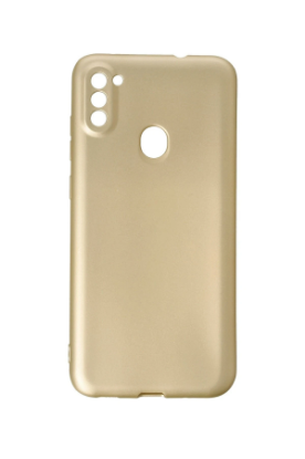 Newface Samsung Galaxy A11 Kılıf First Silikon - Gold resmi