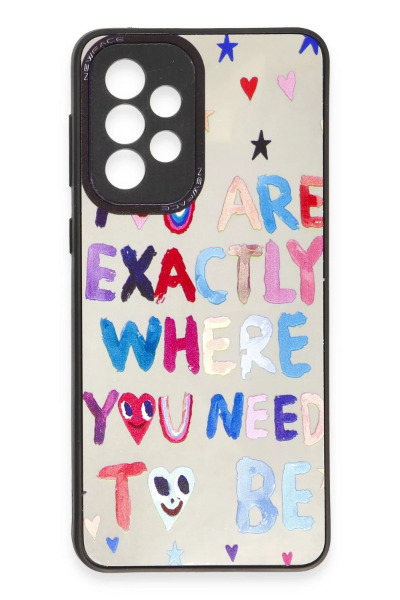 Newface Samsung Galaxy A53 5G Kılıf Mirror Desenli Kapak - Mirror - 10 resmi