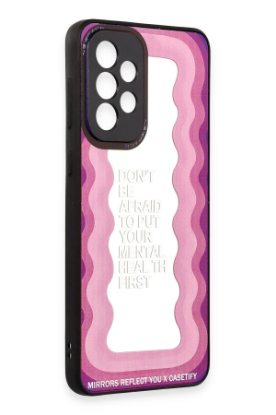 Newface Samsung Galaxy A53 5G Kılıf Mirror Desenli Kapak - Mirror - 11 resmi