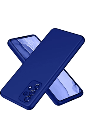 Newface Samsung Galaxy A32 Kılıf First Silikon - Lacivert resmi