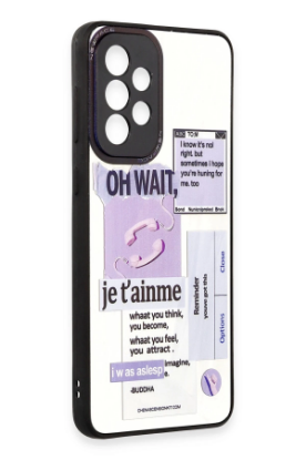 Newface Samsung Galaxy A73 5G Kılıf Mirror Desenli Kapak - Mirror - 4 resmi