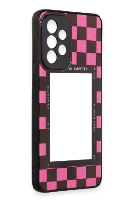 Newface Samsung Galaxy A73 5G Kılıf Mirror Desenli Kapak - Mirror - 8 resmi