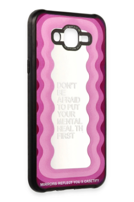 Newface Samsung Galaxy J7 Kılıf Mirror Desenli Kapak - Mirror - 11 resmi