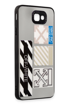 Newface Samsung Galaxy J7 Prime Kılıf Mirror Desenli Kapak - Mirror - 6 resmi