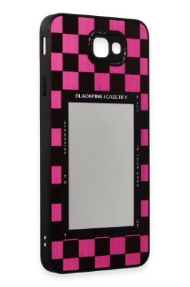 Newface Samsung Galaxy J7 Prime Kılıf Mirror Desenli Kapak - Mirror - 8 resmi