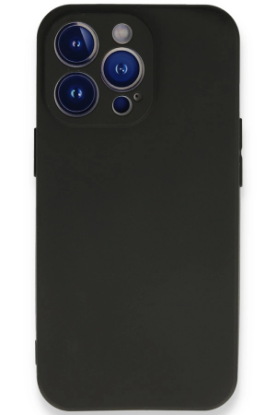 Newface iPhone 13 Pro Kılıf First Silikon - Siyah resmi