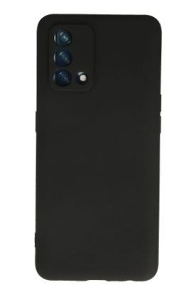 Newface Oppo A74 4G Kılıf First Silikon - Siyah resmi